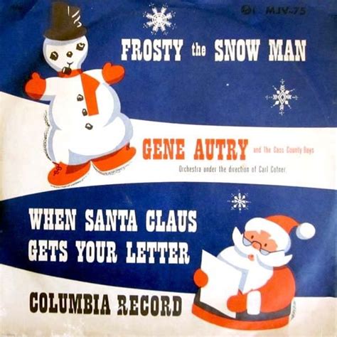 gene autry frosty the snowman